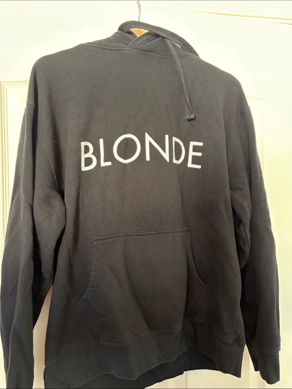 Brunette The Label Black "BLONDE" Hoodie